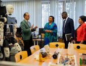 السيدة الأولى لجمهورية الكونغو تزور الجامعة الألمانية بالقاهرة لبحث التعاون