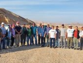 رحلة جيولوجية استكشافية لجنوب الوادى بالتعاون مع الجمعية المصرية لاستكشاف البترول