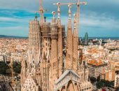 فى سماء برشلونة.. كنيسة ساغرادا فاميليا تصبح أطول كنيسة فى العالم
