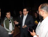وزير الثقافة يتفقد مسرح مصر ويوجه بسرعة انتهاء الأعمال تمهيدا لافتتاحه