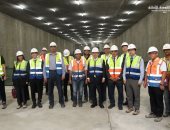 رئيس وكالة جايكا يزور محطة الرماية بالخط الرابع للمترو