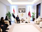 رئيس الوزراء القطرى يثنى على التنسيق المتواصل بين مصر وقطر بالملف الفلسطينى