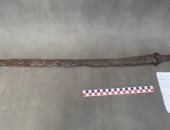 اكتشاف سيف حديدى فى مقبرة محارب من القرن السابع فى المجر