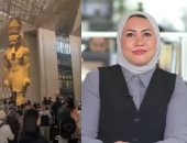 جميع الجنسيات.. إقبال كبير من الجمهور على زيارة المتحف المصرى الكبير