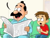 الزى الفرعونى واستخدام الذكاء الاصطناعى فى كاريكاتير اليوم السابع