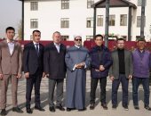 حصاد الوزارات.. رئيس الجامعة المصرية للثقافة الإسلامية تفتتح مدرسة جديدة للبنات بكازاخستان