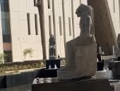 رحلة الإله حابى من أعماق المتوسط إلى المتحف المصرى الكبير.. فيديو