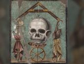 تذكار الموت.. فسيفساء تعود إلى ما قبل ثوران بركان فيزوف فى بومبى