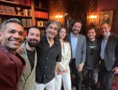 صدقى صخر يشارك بصور من كواليس فيلم قصر الباشا