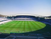 ملعب هزاع بن زايد فى أتم الجاهزية قبل مواجهة الأهلى وسيراميكا في السوبر المصري