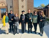 إلهام شاهين ولبلبة وليلى علوى فى ضيافة الكنيسة المصرية بولاية تينيسي