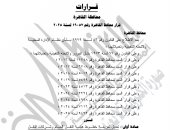 الجريدة الرسمية تنشر قرار محافظ القاهرة بتعديل تعريفة ركوب أتوبيسات النقل العام