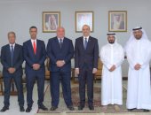 نقيب النيابات والمحاكم يلتقى وزير الشئون القانونية البحرينى