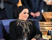السيدة انتصار السيسى: فخورة بكل مصمم ومبدع شارك فى حفل افتتاح المتحف المصرى