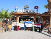 إطلاق أول حملة توعوية بجزيرة الجفتون لدمج ذوى الهمم فى العمل البيئى