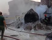 السيطرة على حريق فى سيارة سولار قرب محطة وقود بالشرقية