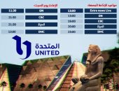 مواعيد بث حفل افتتاح المتحف الكبير عبر جميع قنوات المتحدة.. إنفوجراف