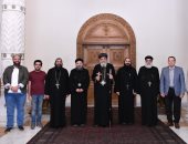 البابا تواضروس الثانى يلتقى لجنة احتفالية "نيقية" فى المقر الباباوى بالعباسية 