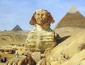 لوحات الأجانب عن مصر.. حفريات أبو الهول للفنان الألماني إرنست كورنر