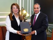 وزير الخارجية يستقبل مديرة مكتب الأمم المتحدة المعني بالمخدرات والجريمة فى فيينا