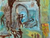 بيع لوحة الفنان حامد ندا فى المزادات العالمية.. تخيل سعرها