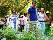 الحديقة النباتية تفتح ذراعيها للسائحين.. أسوان تتألق في موسمها الشتوي