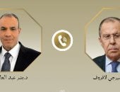 وزير الخارجية يبحث مع نظيره الروسى جهود خفض التصعيد بالإقليم