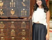 "نهير" تبتكر بديلا نباتيا للجلود وتدمج ثقافة مصر والإمارات فى قطعة أثاث