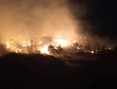 مصرع 5 أشخاص وإصابة 10 آخرين بحريق فى مدينة حمص السورية