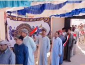 ملحمة شعبية بقرى ومراكز مطروح في اليوم الأول لانتخابات النواب.. فيديو