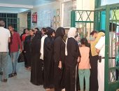 إقبال السيدات يزين المشهد الانتخابى فى أسوان.. فيديو
