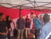 توافد الناخبين على لجان الحوامدية مع فتح باب اللجان بانتخابات النواب.. صور