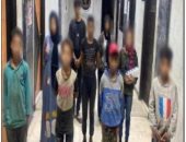الداخلية تضبط 11 شخصًا استغلوا 17 طفلًا فى أعمال التسول بالجيزة