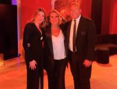 كندة علوش وريهام حجاج ودرة وخالد صلاح وشريهان أبو الحسن فى حفل تكريم يسرا