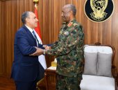وزير الخارجية يلتقي رئيس مجلس السيادة السوداني الانتقالي