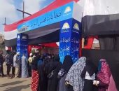 إقبال نسائى ملحوظ فى ثانى أيام انتخابات مجلس النواب بمدينة الفردوس