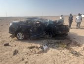 أول صور للحادث المتسبب فى مصرع نجل مرشح حلايب وشلاتين ونجل شقيقته