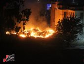 وزارة الزراعة: السيطرة على حريق محدود في مخلفات تقليم الأشجار دون خسائر..صور