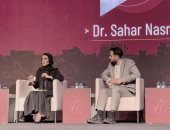 سحر نصر: شيخ الأزهر أول من دعا لنصرة أشقائنا بإطلاق حملة أغيثوا غزة