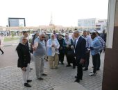 محافظ الوادى الجديد يتفقد مقار الهيئات القضائية بمجمع المصالح الحكومية للخدمات الذكية