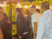 مصطفى كامل وطاهر أبو ليلة ومحمد فاروق شيبة يشاركون فى عزاء إسماعيل الليثى