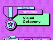 طلاب فنون تطبيقية حلوان يشاركون بمسابقة Graphic Design بالعربى