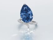 بيع ماسة ميلون بلو النادرة بـ25.5 مليون دولار فى مزاد