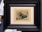 سوثبى تعرض لوحة الأسد للفنان رامبرانت للبيع بـ20 مليون دولار فى مزاد