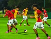منتخب مصر للناشئين يواصل تدريباته استعدادا لمواجهة سويسرا بكأس العالم