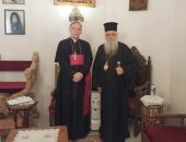 سفير الفاتيكان بمصر يزور رئيس أساقفة سيناء الجديد