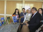 التربية النوعية بجامعة سوهاج تُطلق مبادرة فنية لتنمية الحس الجمالي لدى طلاب المدارس