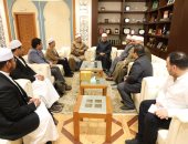 المفتى يستقبل وفد قيادات المنظمة العالمية لخريجى الأزهر بتايلاند