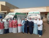 قافلة تُقدم 3600 خدمة طبية بالمجان لأهالى قرية شاطر زادة ببنى سويف ضمن حياة كريمة