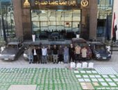 إحباط محاولة تهريب 900 ألف قرص كبتاجون بقيمة 2.7 مليار جنيه.. صور